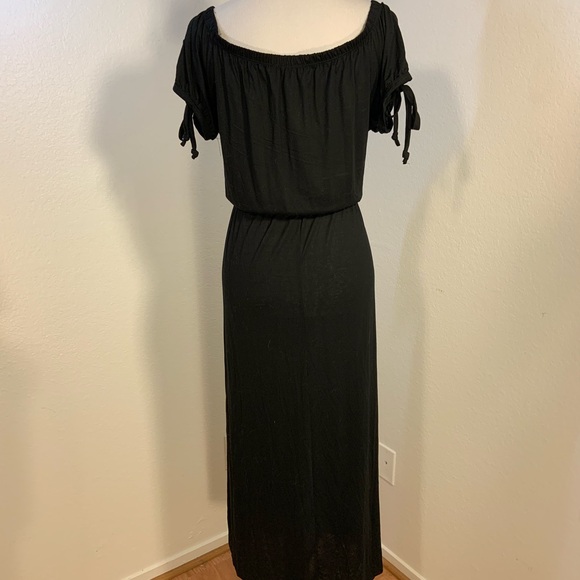 NWT Forever Rose Couture Long Black Dress - Size 2X - Picture 6 of 6